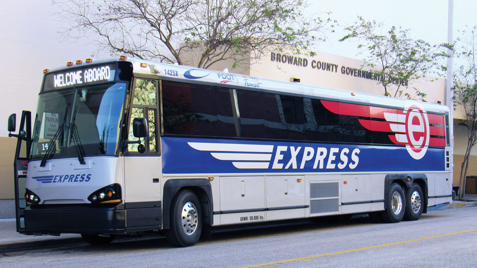 MCI Commuter Coach Bus