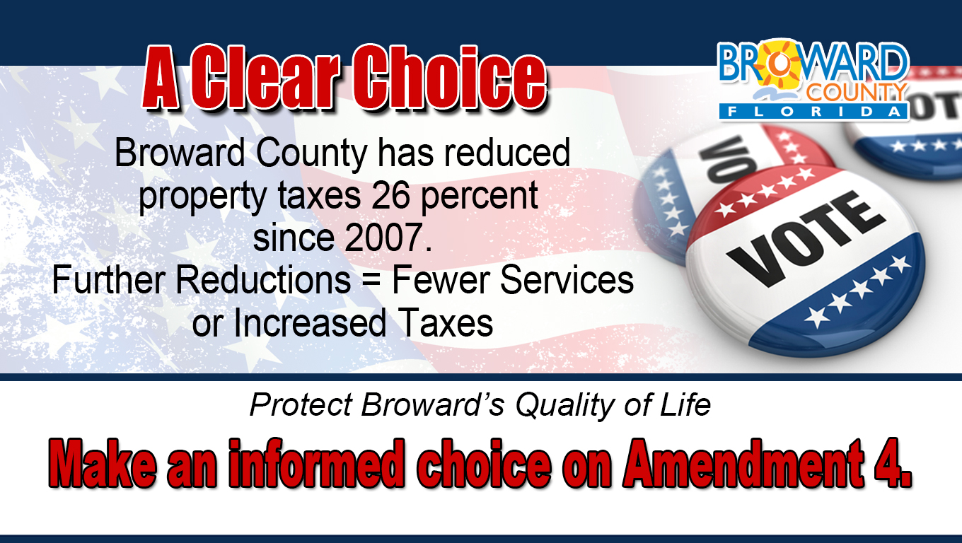 A Clear Choice Make an informed choice on Amendment 4