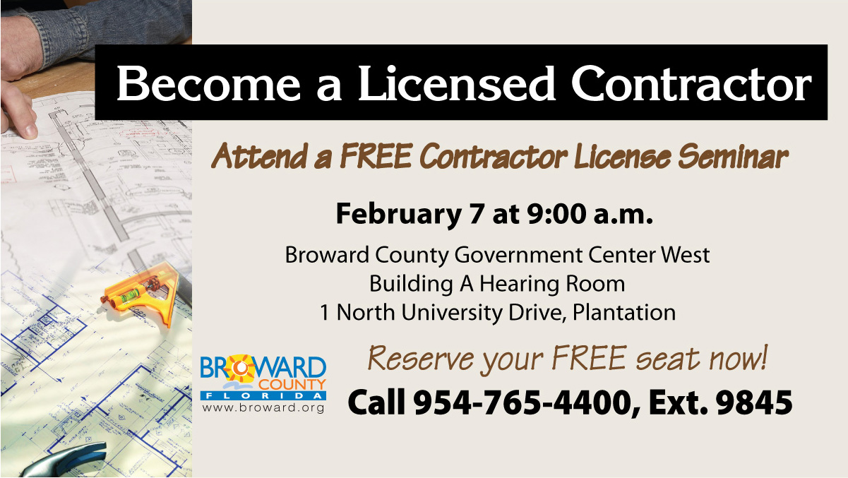 Become a Licensed Contractor