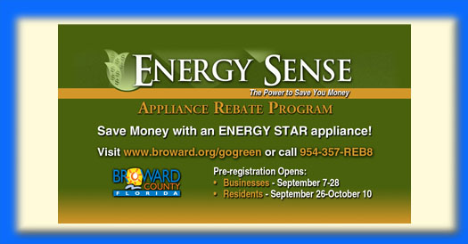 Energy Sense Appliance Rebate Program