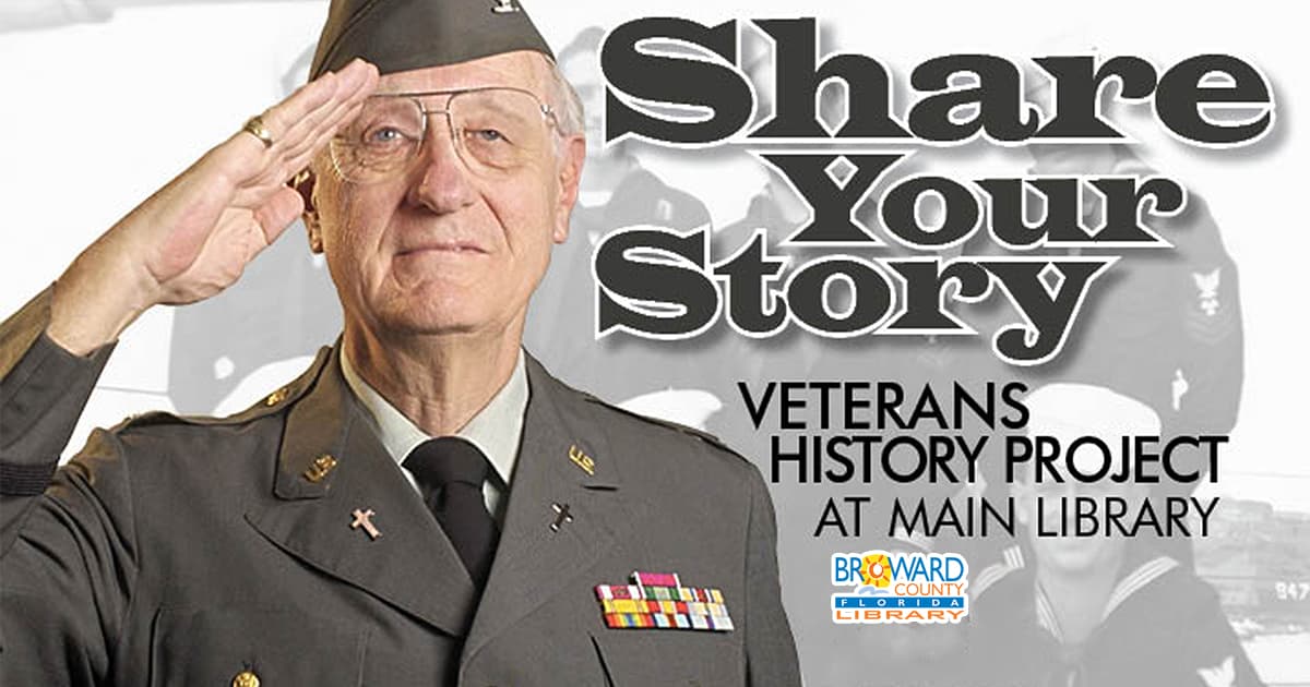 Share your story for veteran's history project