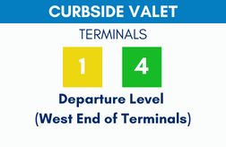 Orlando International Airport on X: Curbside Update: Terminal Valet parking  will only be available on Departures Level of Terminal B, until further  notice. 🚘  / X