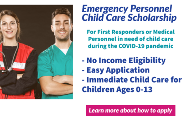 Free Childcare for First Responders and Essential Personnel